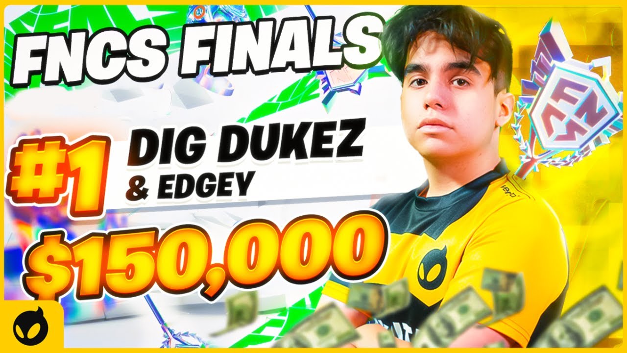 1st Place FNCS Grand Finals ($150,000) 🏆 | Dukez and Edgey