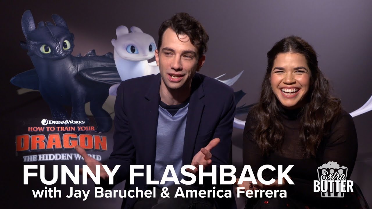 How to Train Your Dragon 3: Funny Flashback Interview | Jay Baruchel & America Ferrera