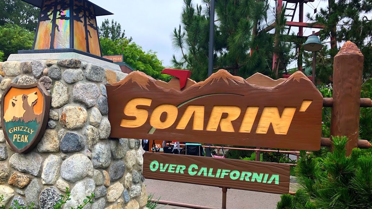 [NEW 2022] SOARIN OVER CALIFORNIA - FULL RIDE - DISNEY CALIFORNIA ADVENTURE DISNEYLAND RESORT