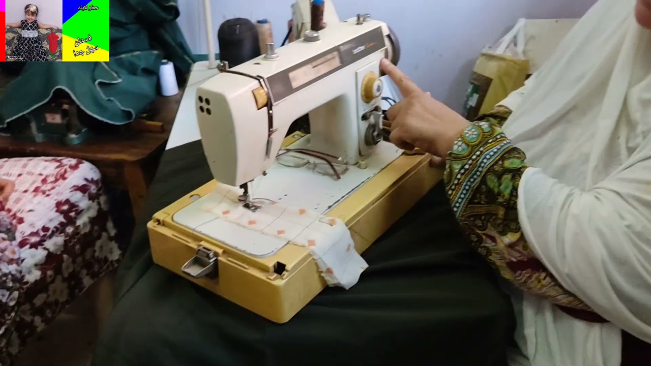 ازاي تعملي عروه للجلابيه بمنتهى السهوله