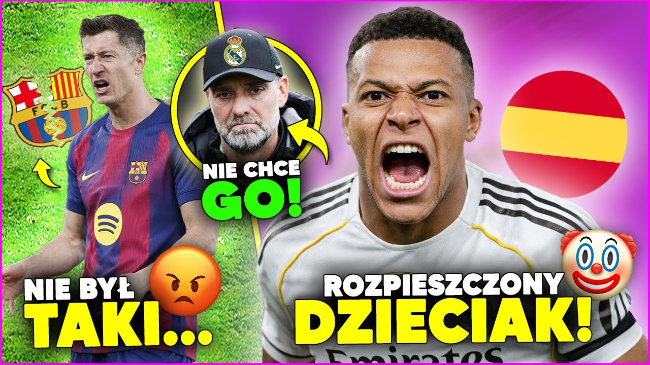 WOW! Kylian Mbappe OSZALAŁ... CHCE RZĄDZIĆ w Realu Madryt? Lewandowski JESZCZE TAKI NIE BYŁ...