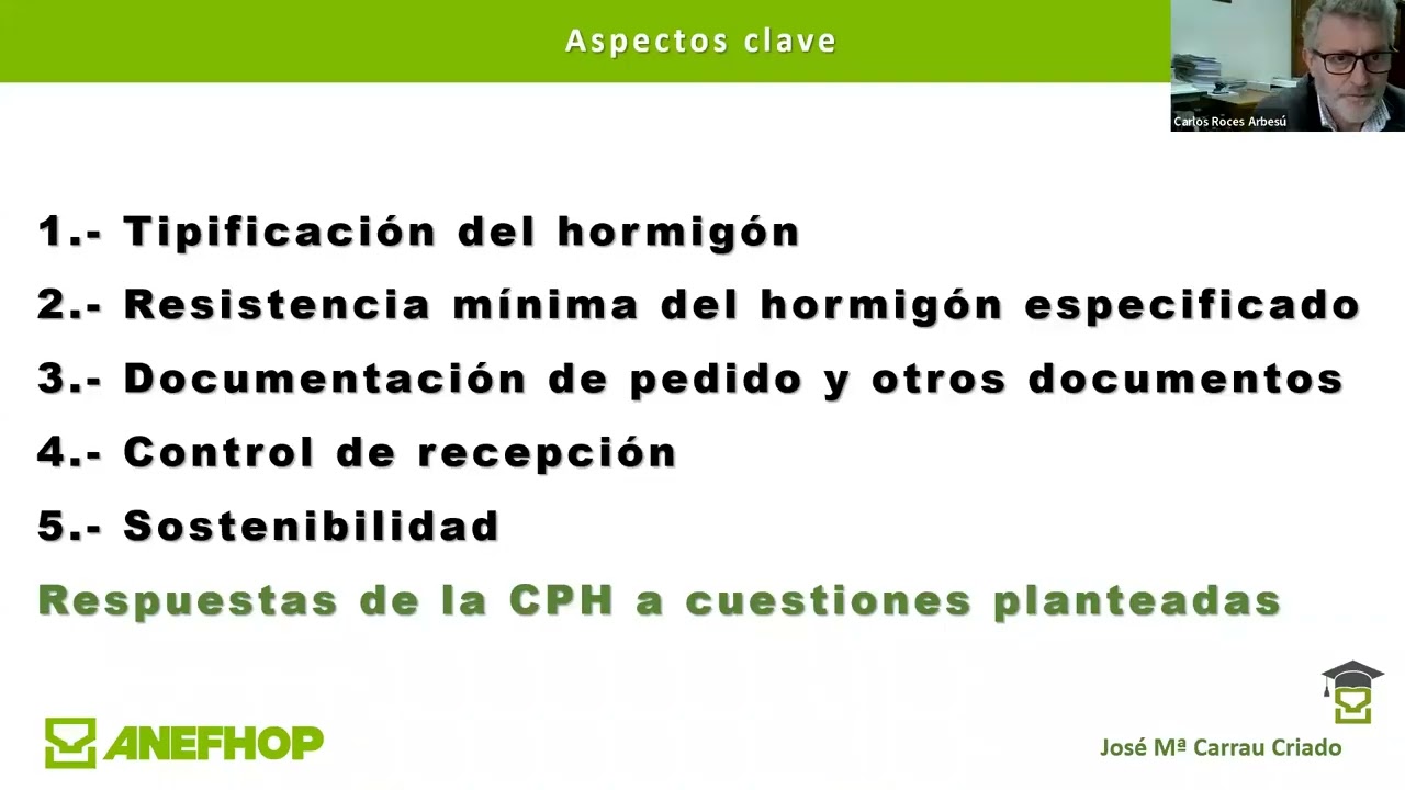 Aspectos claves del Código Estructural para los fabricantes de Hormigón.