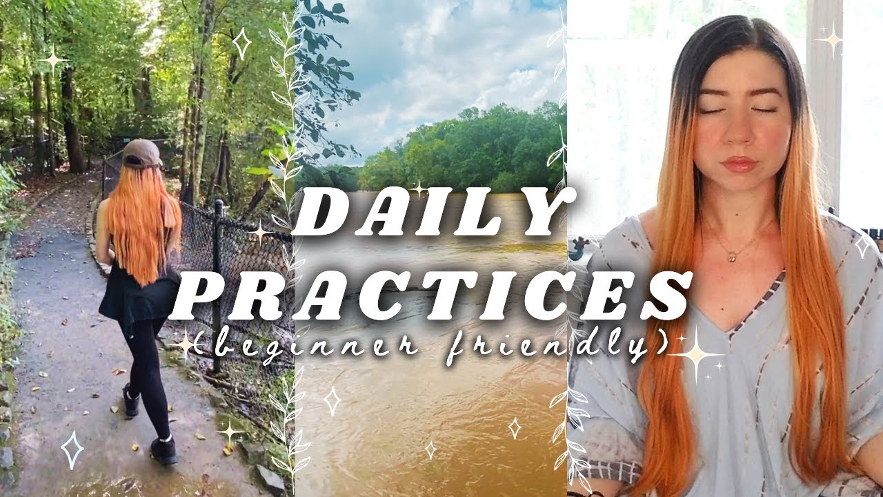 LIVING MINDFULLY 🌸 6 SIMPLE Ways to Practice MINDFULNESS Daily 🌲(Spirituality for Beginners)