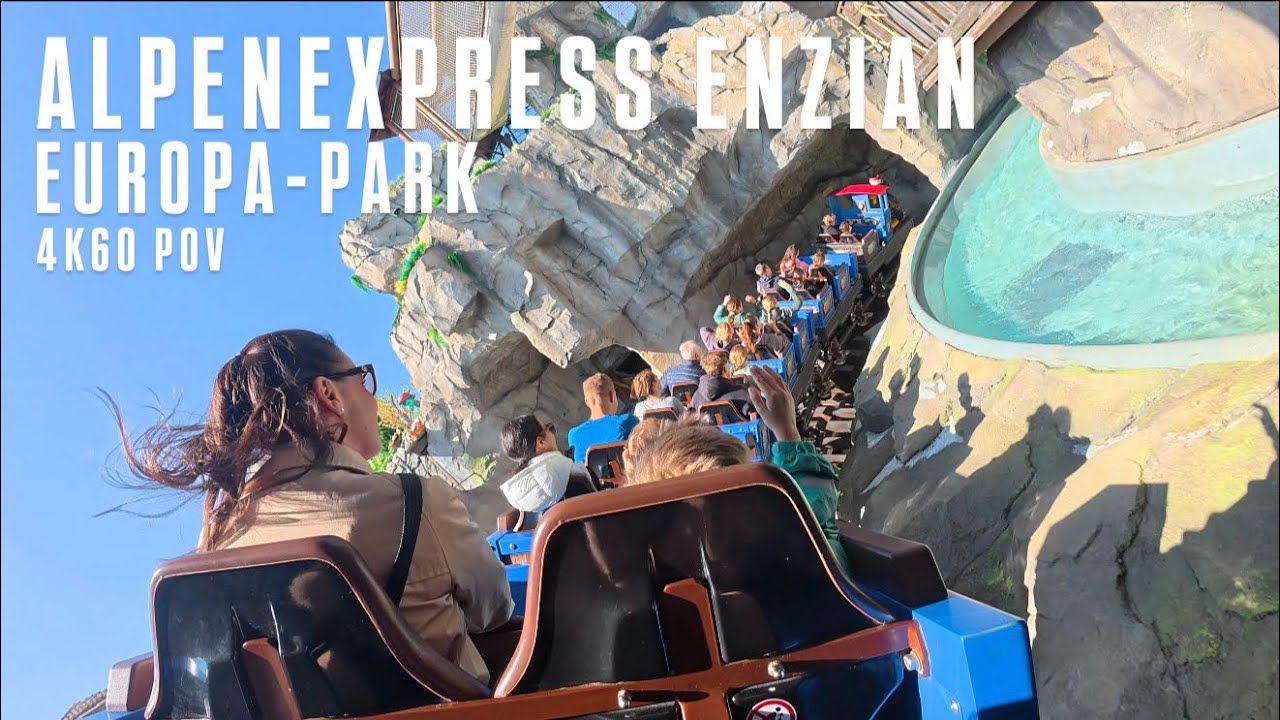 ALPENEXPRESS ENZIAN: Europa-Park | Mack Powered Coaster | 4K60 POV [2025]