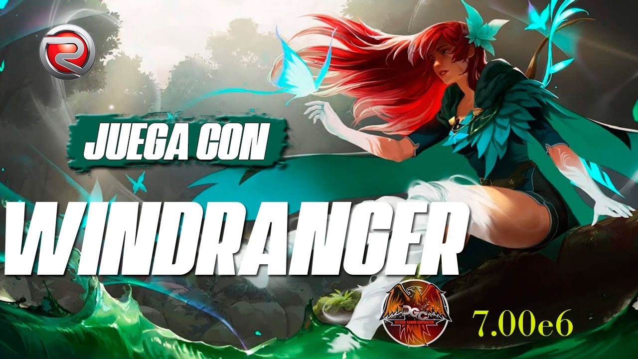 APRENDE A JUGAR CON WINDRANGER - DOTA 1 - 7.00e6