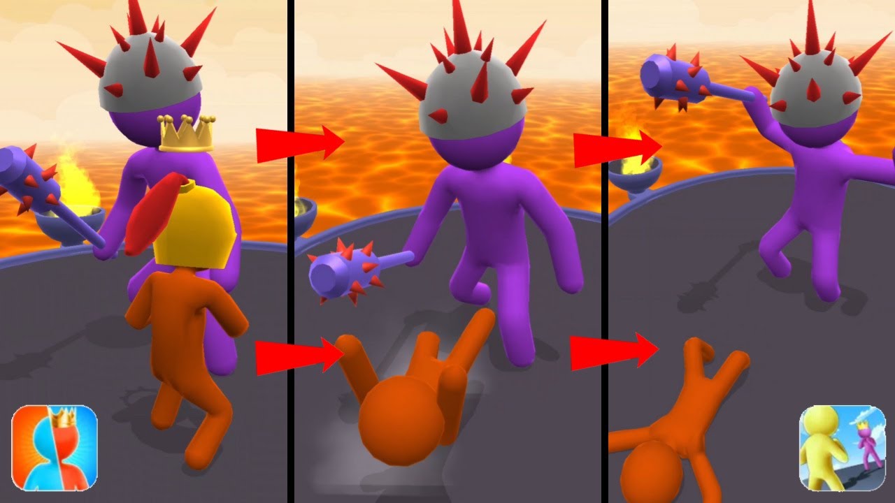 GIANT RUSH gameplay FINAL BOSS ( android / ios )  [ MAX LEVEL ]