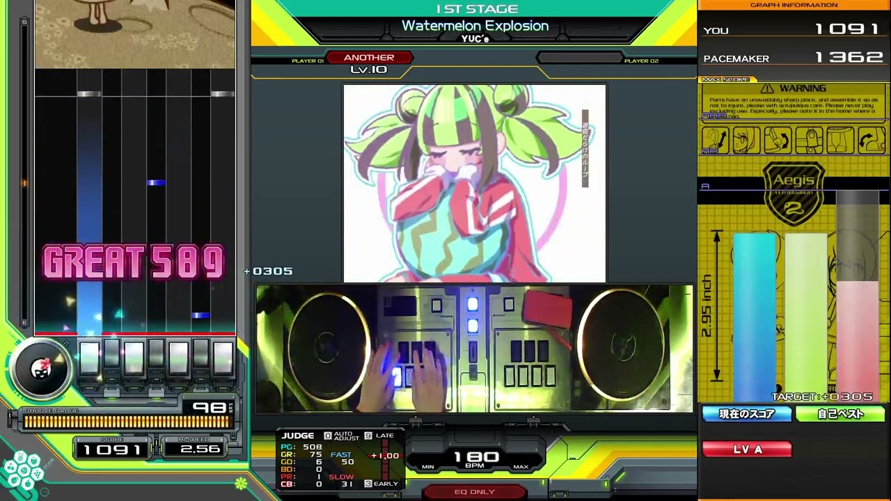 【IIDX】Watermelon Explosion (SPA) 正規　FullCombo AAA
