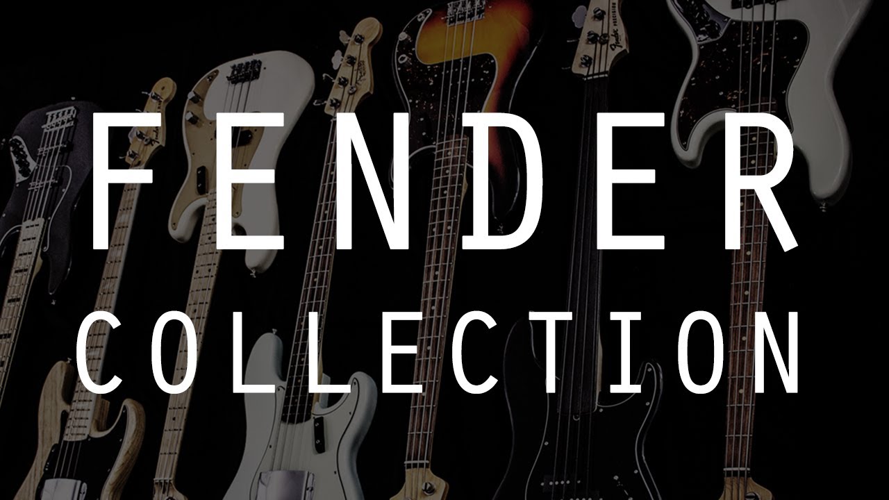 Ma Collection de Basses Fender 🎸