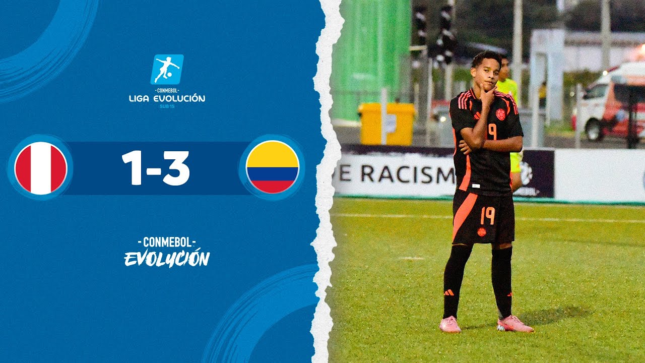 HIGHLIGHTS | PER&Uacute; vs. COLOMBIA | CONMEBOL LIGA EVOLUCI&Oacute;N SUB15&nbsp;2025&nbsp;-&nbsp;ZONA&nbsp;NORTE
