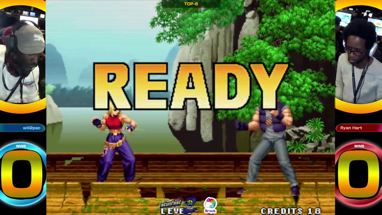 Will2pac vs Ryan Hart - KOF '98 Neo Geo World Tour Season 2 France Stop TOP-8