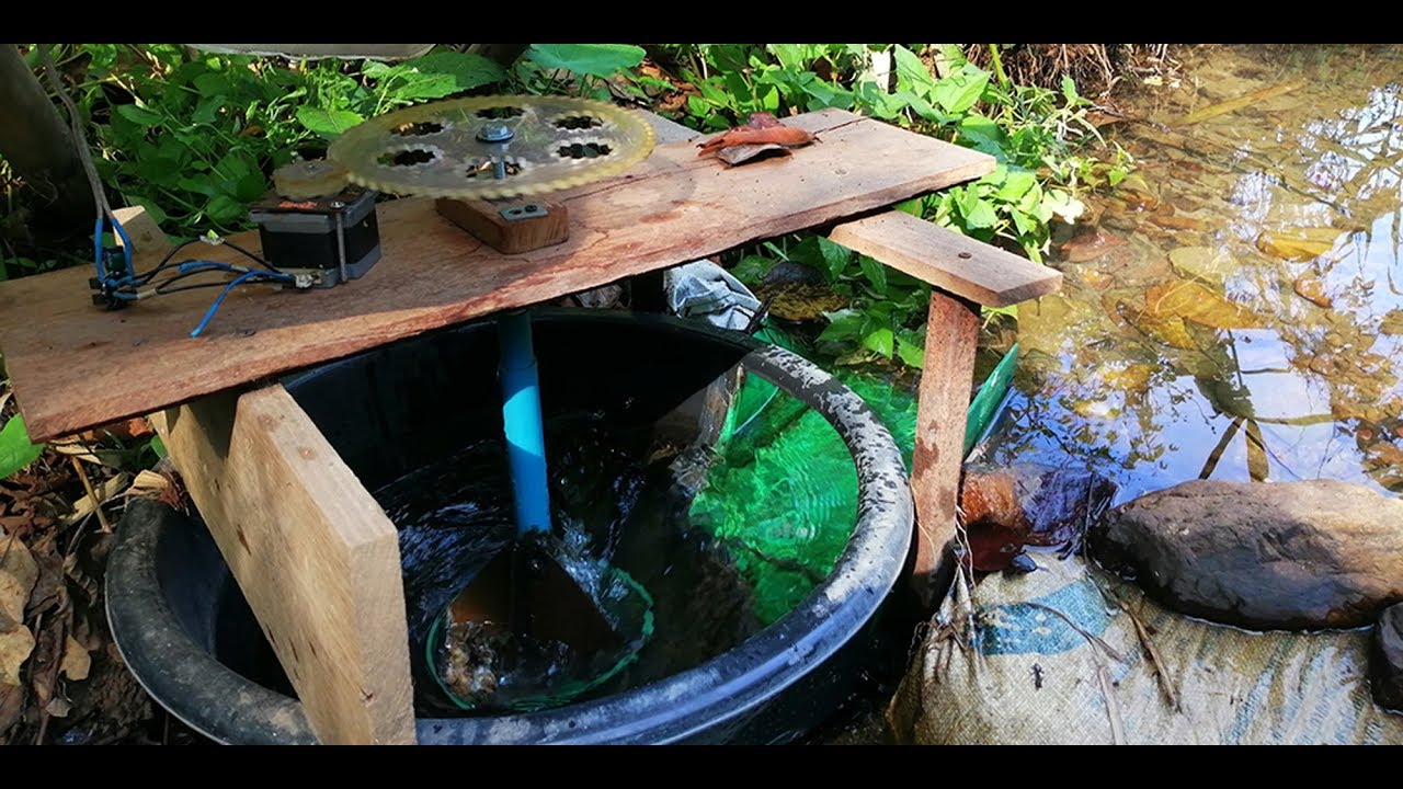 อัพเกรดกังหันน้ำวน Upgarade Vortex Turbine