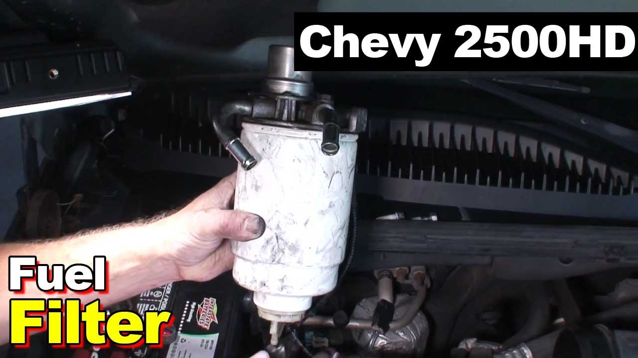 Топливный фильтр Duramax Diesel 6.6L 2007 Chevrolet Silverado 2500HD