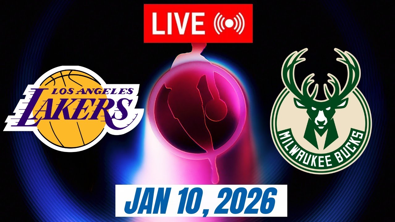 NBA LIVE! Los Angeles Lakers vs Milwaukee Bucks January 10, 2026 | 2026 NBA Season Live 2K
