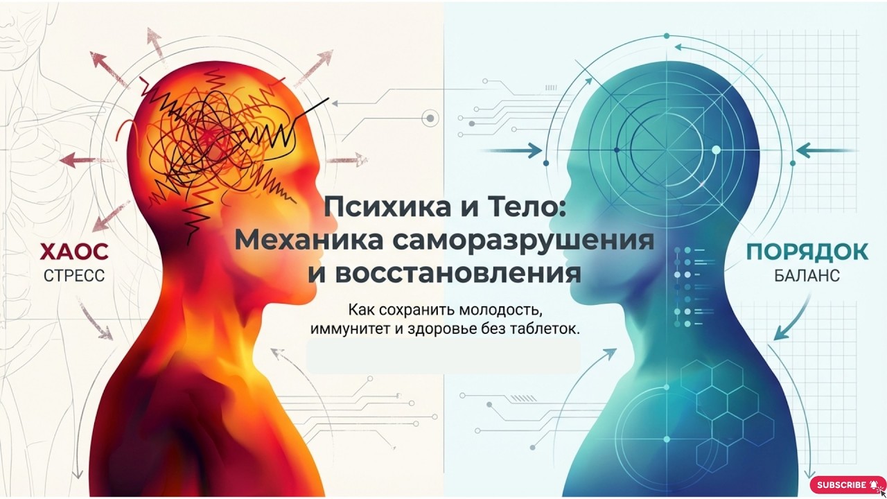 Психосоматика: Как твои эмоции разрушают твое тело и как это остановить прямо сейчас!