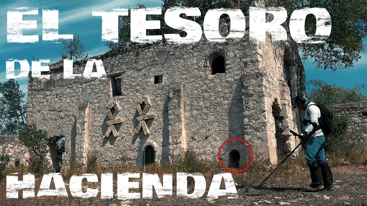 SORPRENDIDO de toda la PLATA que ENCONTRÉ en los terrenos de esta enorme HACIENDA ABANDONADA