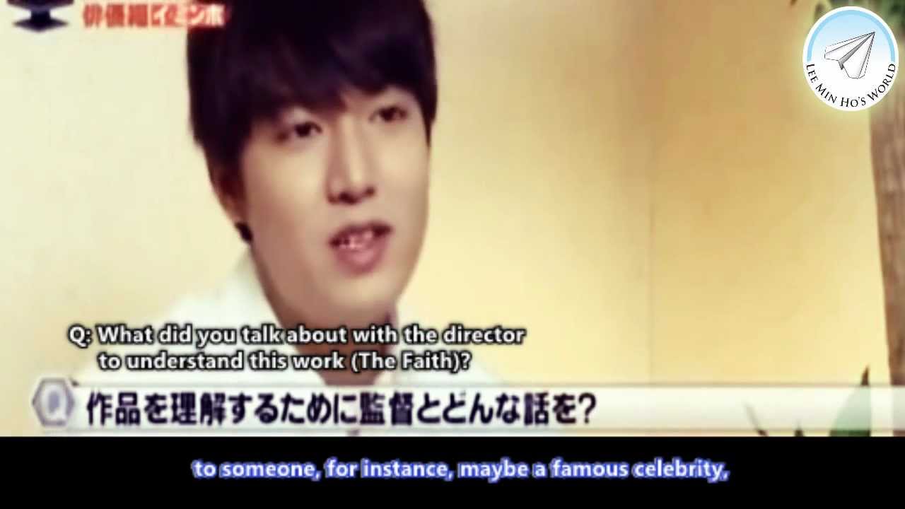 [ENG SUBS] HD Lee Min Ho for KNTV Japan Interview