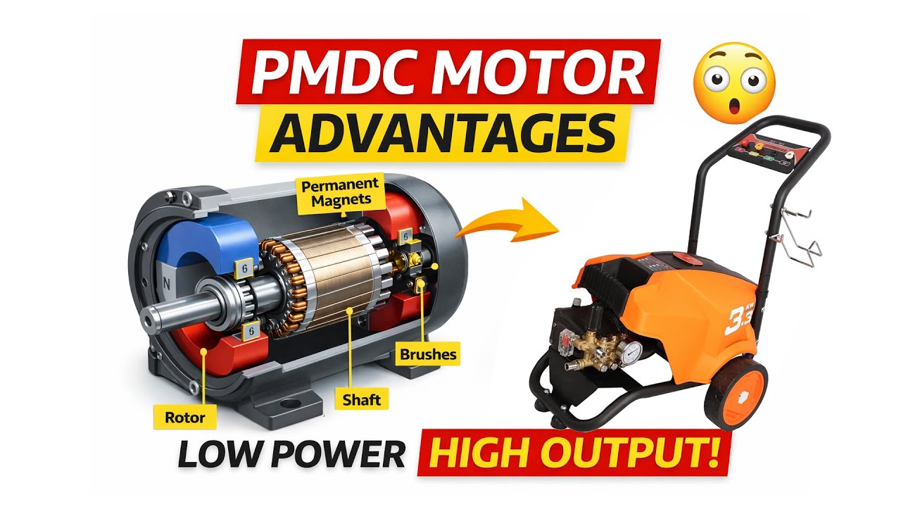 PMDC Motor Explained – Best Pressure Washer Choice in 2026!