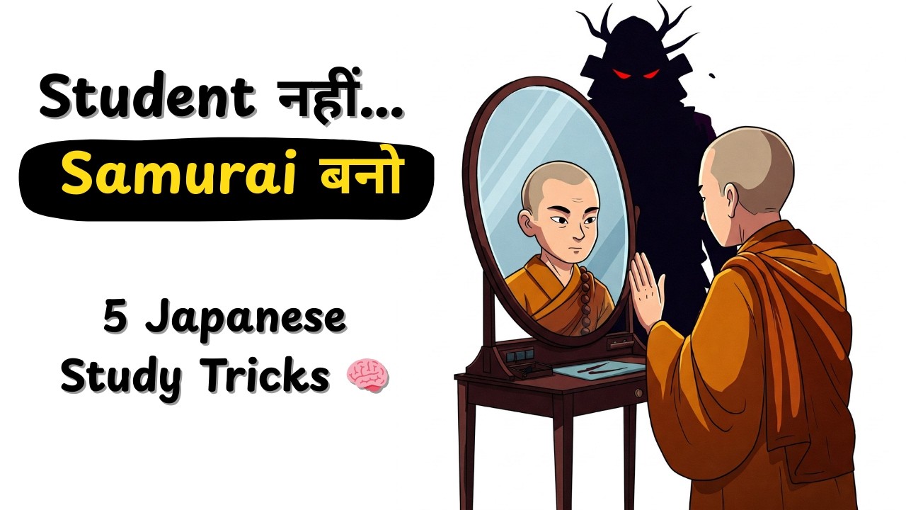 Top1% Students को पता है Japan की ये 5 Samurai Study Tricks | क्या आप पीछे रह गए?