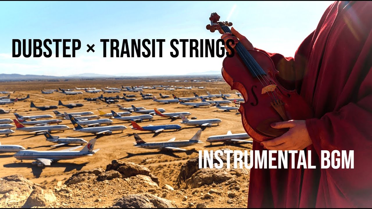 Dubstep × Transit Strings - String Trio Depicting a Journey in the Sky | Instrumental BGM