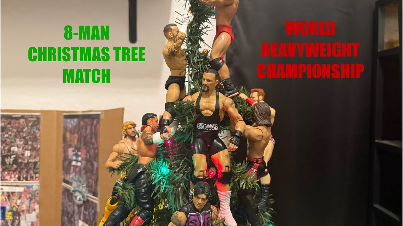 8-Man Christmas Tree Match For The World Heavyweight Championship 