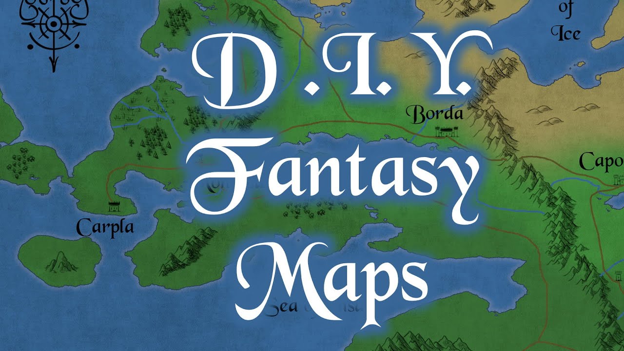 How To Create A Fantasy Map For Your Novel, Game, or Book