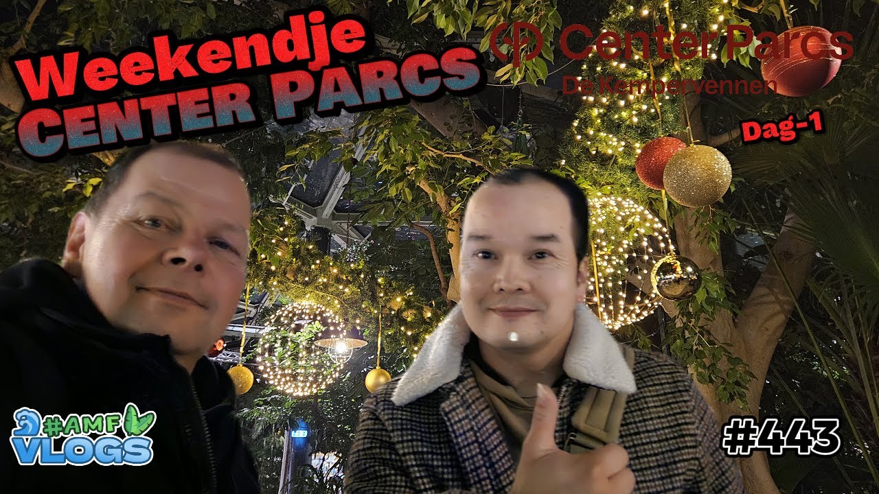 WEEKENDJE DE KEMPERVENNEN! | Dag-1 | De Market Dome in Kerstsfeer | #centerparcs #winterwonderland
