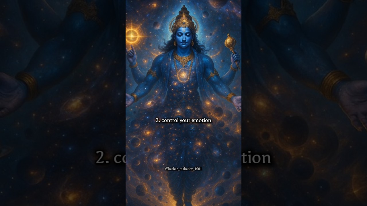 control your emotion 🌏✨😌 #everything #harekrishna #jayshreekrishna #krishnalove