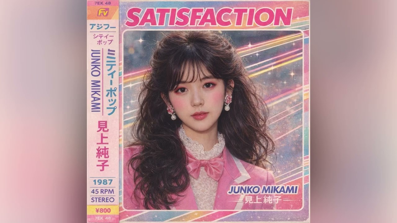 Junko Mikami (見上 純子) - Satisfaction [City Pop] [1980s]