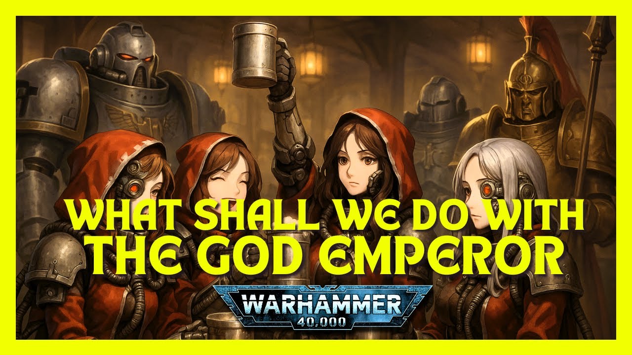 What Shall We Do With The God Emperor - song inspired by Warhammer 40k & 