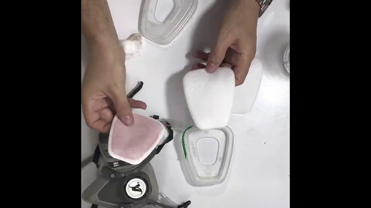 Mantenimiento de Mascara de pintura 3M
