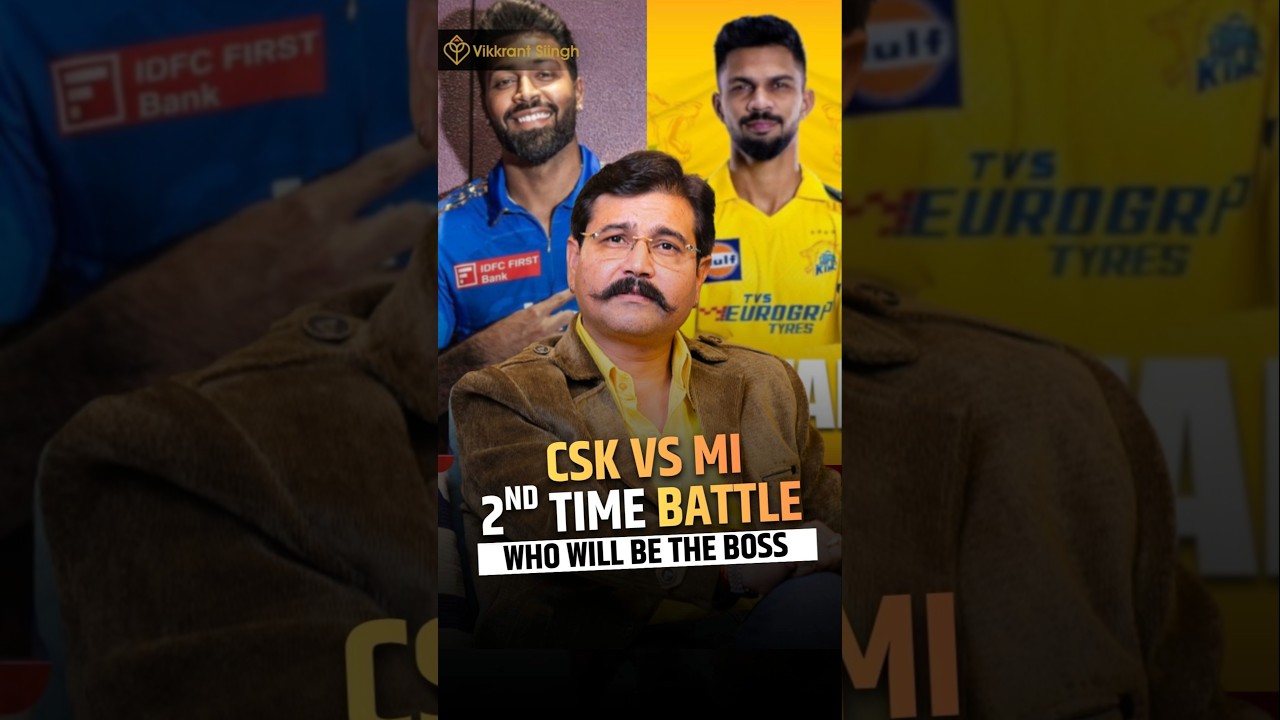 2 May &mdash; CSK vs MI Battle, Who Will Be The Boss? 👀 #yt #ytshorts #shorts