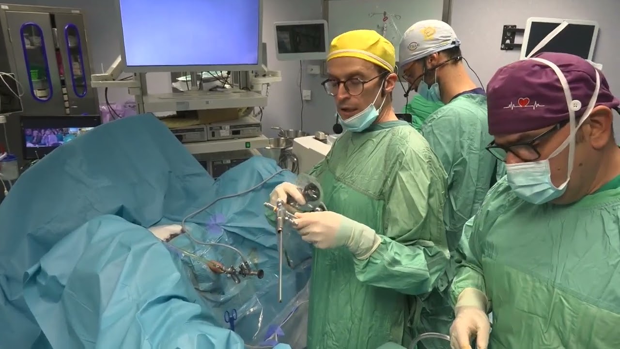 HoLEP - Enucleazione laser della prostata durante congresso della Societ&agrave; Italiana di Urologia 2025
