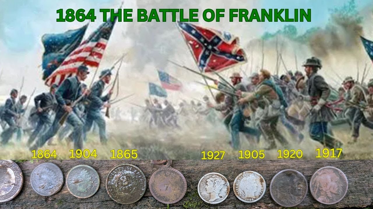 Treasure Hunter Finds Civil War Era Coins Metal Detecting!