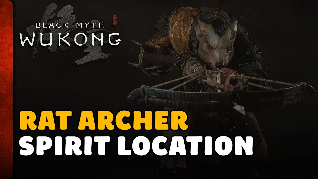 Black Myth Wukong - Rat Archer Spirit Location