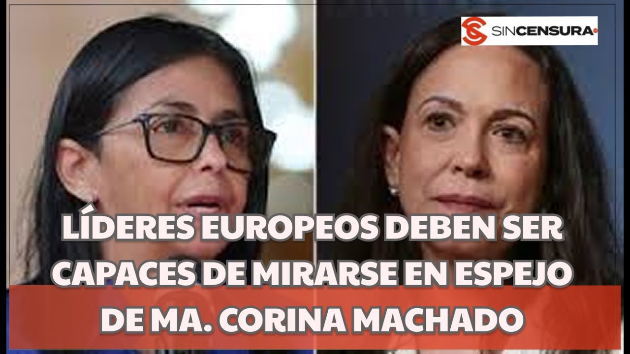 ¿Cómo tratará #TRUMP a DELCY RODRÍGUEZ a diferencia de MARÍA CORINA MACHADO?
