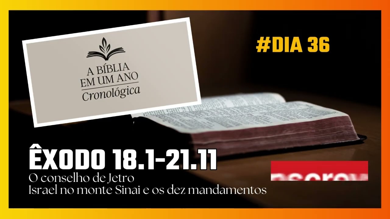 DIA 36 Bíblia em um ano