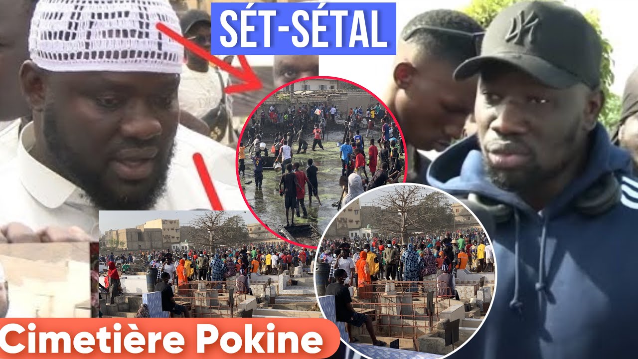 🛑Cimetière Pikine😱Journée Sét-Sétal,Eumeu Séne et Boy Niang?’’Koufi dougeul liguéye si almer yi…