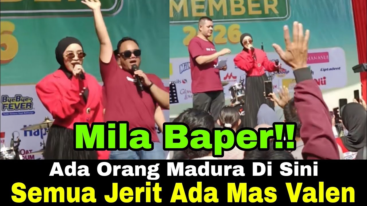 MILA BILANG ADA ORANG MADURA DI SINI, SEMUA JERIT ADA MAS VALENNN
