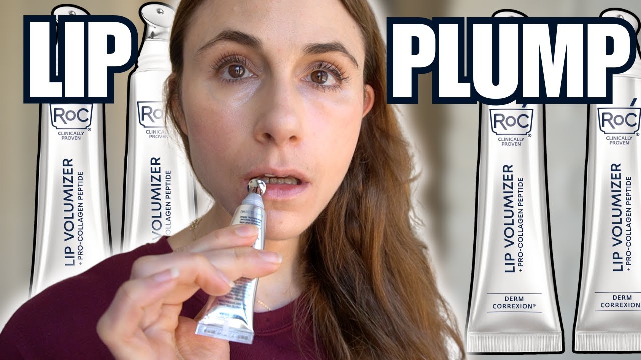 Trying Roc LIP VOLUMIZER & La Roche Posay Lipikar Urea Lotion