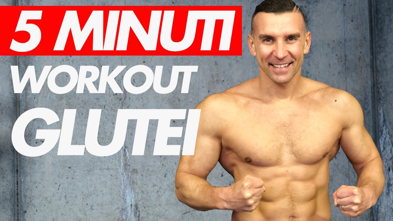 Workout 5 minuti gambe glutei