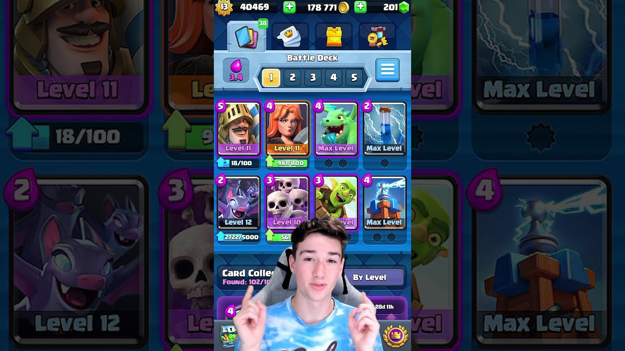 BEST DECK for Arena 8 Clash Royale! (2021)