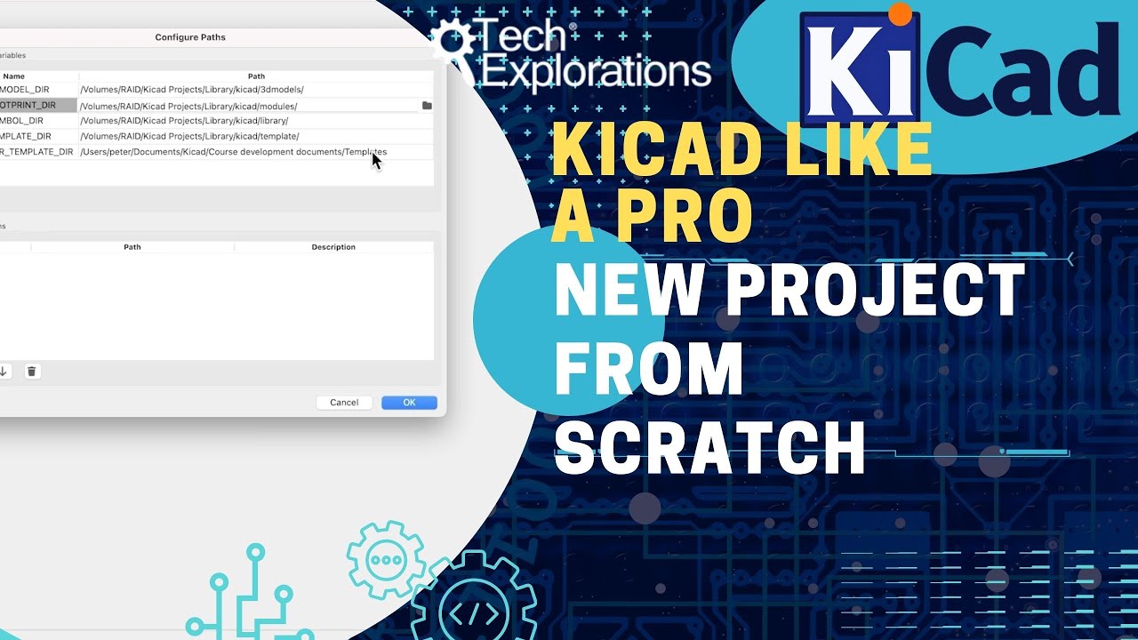 KiCad 8 - Create a new project from scratch