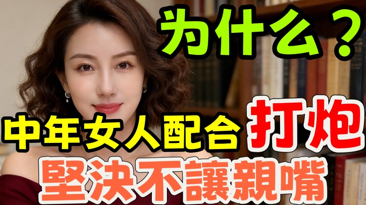 中年女人可以上床，但堅決不讓親嘴，為什麼拒絕接吻？ #中外夫妻 #分享 #情感 #前妻 #異國夫妻 #離婚率 #正能量 #两性 #出轨
