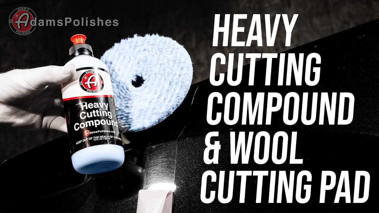 Remove Severe Damage Or Easily Correct Hard Clear Coat | Heavy Cutting Compound & Wool Cutting Pad