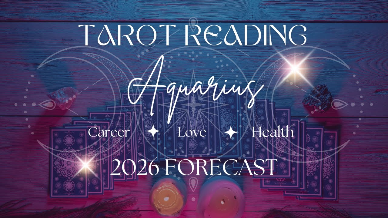Year Ahead Tarot Reading AQUARIUS ♒️ 2026 Predictions 🔮 LOVE, CAREER, HEALTH 🌎 Open & Closed Doors 🌏