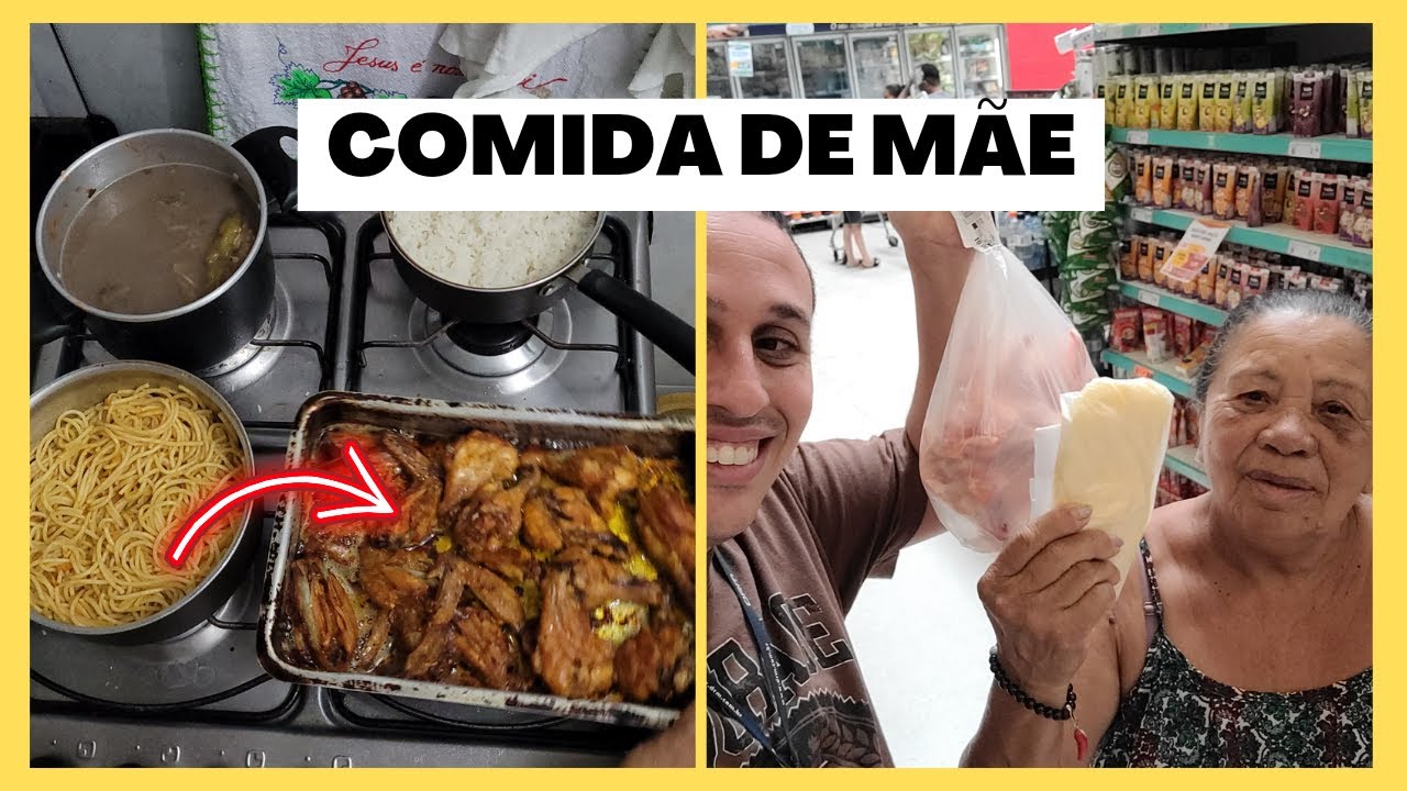 FRANGO ASSADO DA MINHA MÃE - COMIDA CASEIRA DA MAMÃE