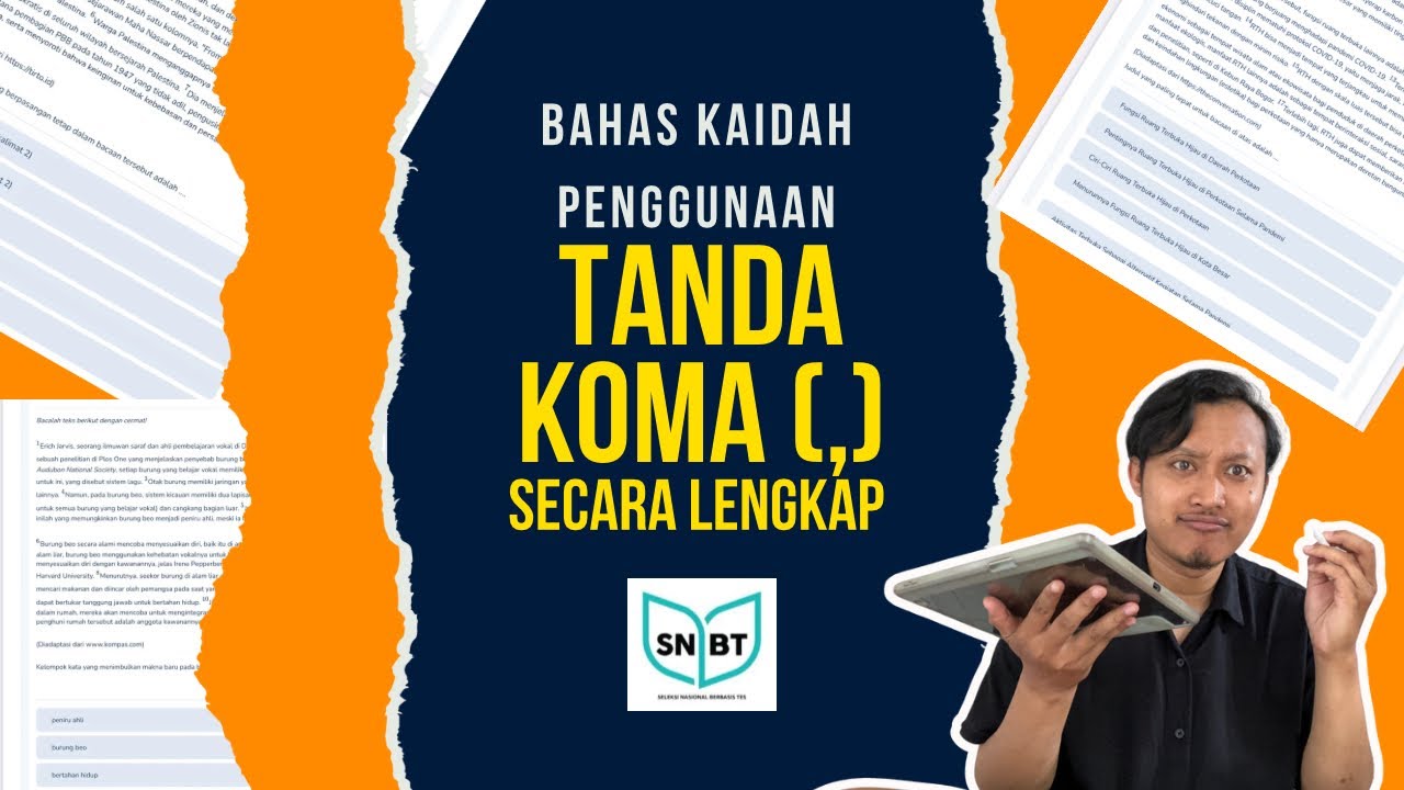 Aturan Tanda Koma (,) - SNBT 2024