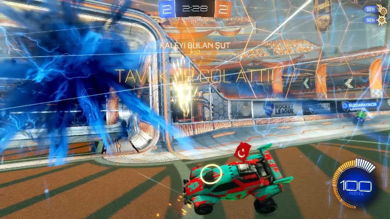 Rocket Leaguede türkiyeye küfredenleri fena yendik