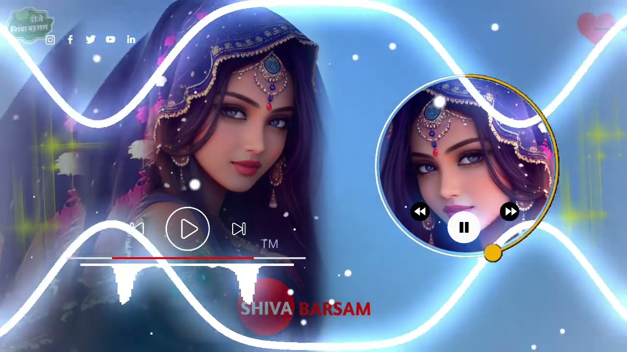 Laal Dupatta Ud Gaya Re (( Dj Remix )) Tere Hawa Ke Jhokon Se 💗 Old Is Gold | Hindi Love Song