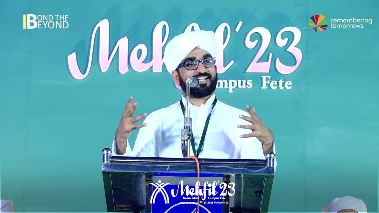 Dr. Umarul farooq saqafi | MEHFIL'23 | Kulliyathu Madeenathurnoor Imam Shafi Campus , Busthanabad